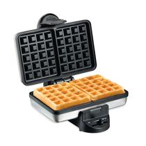 Máquina de waffles Hamilton Beach Belgian Mini em aço inoxidável