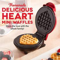 Máquina de Waffles Individuais Mini Dash, Compacta e Fácil de Usar