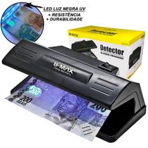 Maquina Detector De Notas Falsas E Documentos Luz Negra Uv - B-max
