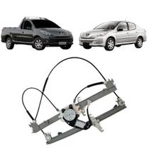 Maquina do vidro eletrico com motor peugeot 206 207 sw passion hoggar 4 portas dianteiro esquerdo Maquina do vidro eletrico com motor peugeot 206 207 sw passion hoggar 4 portas dianteiro esquerdo