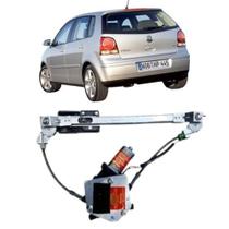 Maquina do vidro eletrico com motor polo 2002 a 2009 4 portas traseiro esquerdo