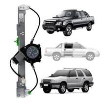 Maquina do vidro eletrico com motor s10 gi 1995 a 2011 blazer 1996 a 2011 4 portas traseiro esquerdo