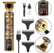 Máquina E Aparador De Corta Cabelo Profissional