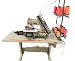 Máquina Elastiqueira 18 Agulhas pronta para lastes-DIREC-