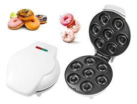 Máquina Eletrica 220v mini Donuts Rosquinha Antiaderente - ZEM