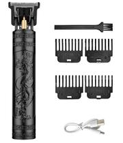 Máquina Elétrica De Corte De Cabelo, Barbeador E Aparador T9