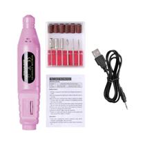 Máquina Elétrica De Lixadeira De Unhas LULAA Moedor Ferramenta De Polimento Adaptador De Pedicure