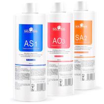 Máquina facial de oxigênio e hidrogênio BRÜUN com 3 soros 400mL