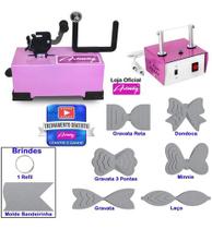 Máquina Fazer Laço + Máquina Cortar Fita + Moldes Laços - K5 - Artmaq