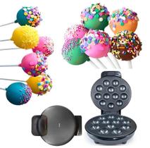 Máquina fazer Mini bolo Pop Pirulito Bolinho doces festa