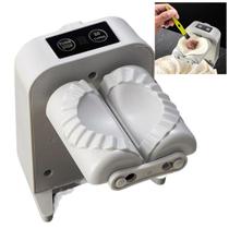 Maquina Fechar Pastel Gyoza Eletrica USB Recarregavel Automatica Pastelaria Massa Bolinho Ravioli Cocçao Preparo Cozinha Culinaria Casa Resistente - Ab.MIDIA