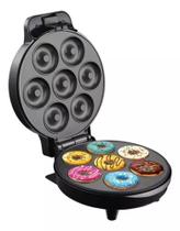 Máquina Forma De Fazer Donuts1200w Rosquinha Elétrica Donuts 110v preta