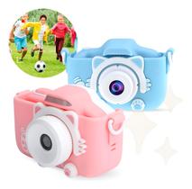 Máquina Fotográfica Infantil Digital Filma Fotos Jogos