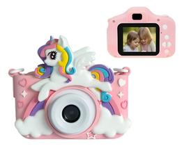 Máquina Fotográfica Infantil Digital Filma Fotos Jogos