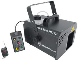 Máquina Haze Rockville Rockhaze 700 V2 CFM DMX 1,2 L de água