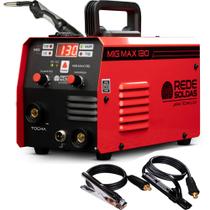Maquina Inversor Solda 3 Em 1 Mig Tig Eletrodo 130a 220v Pro