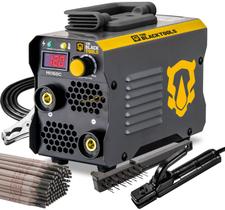 Máquina Inversora De Solda 120a Mini Mma Tig Com Eletrodos