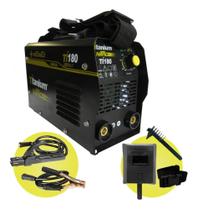 Maquina Inversora De Solda 140a Bivolt Ti-180 Titanium Cor Preto