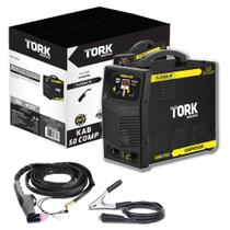 Máquina Inversora de Solda Corte Plasma HF 50A Tork PL-9050 Máquina Inversora de Solda Corte Plasma HF 50A Tork PL-9050
