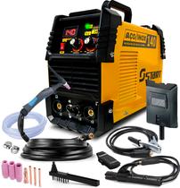 Maquina Inversora De Solda Mma Max Tig Aço Inox 140a Start + Acessórios Maquina Inversora De Solda Mma Max Tig Aço Inox 140a Start + Acessórios