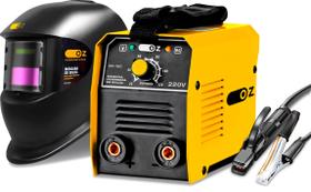 Máquina Inversora Solda Elétrica 120a + Máscara De Solda