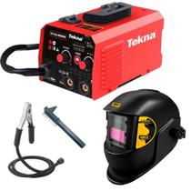 Máquina Inversora Solda Eletrodo 120A TW130I-MIGMMA TEKNA + Máscara de Solda Automática EVALD Máquina Inversora Solda Eletrodo 120A TW130I-MIGMMA TEKNA + Máscara de Solda Automática EVALD