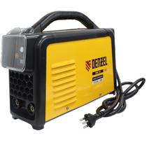 Maquina inversora Solda MMA150 Voltagem Bivolt 127V 220V 150 Amperes Soldagem Suportando Eletrodos 4mm Display Digital