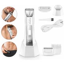 Máquina Kemei 1847 Aparador Profissional Barba Corpo Cabelo USB Presente em estoque