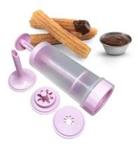 Maquina Manual De Fazer Churros Fácil Caseiro Simples Casa