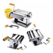 Maquina Manual Faz Massa Macarrão Lasanha Talharim Em Inox Maquina Manual Faz Massa Macarrão Lasanha Talharim Em Inox