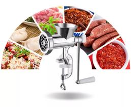 Máquina Manual Picar Moer Frango Carne Bolacha Hamburguer N8 - Idea