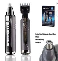 Máquina Maquininha Cortar e parar pelos Nariz Orelha e Barba