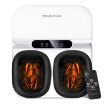 Máquina massageadora de pés MOUNTRAX com calor Shiatsu White
