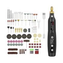 Máquina Mini Moedor USB NEWACALOX Com Velocidade Variável, Kit De Ferramentas Rotativas Com 126