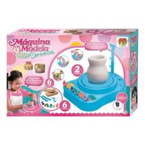 Máquina Modela Cêramica Infantil a Pilha - DM Toys