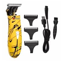 Maquina Motor Potente Cabelo Cortar Barba Profissional Eficaz