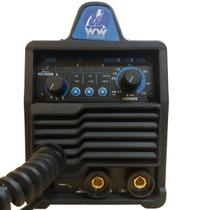 Maquina multiprocesso mig/tig/eletrodo 140a e 110v