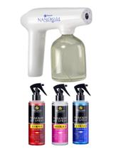 Maquina Nano Gold Jet Spray 2.0 + FLUÍDOS 200ML- NATUREZA COSMETICOS
