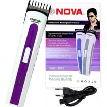 Máquina Original Nova Nhc - 3915 Aparador Cortar Pelos Cabelo Barba Pezinho Axila