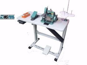 Máquina Overlock Butterfly Semi Industrial Com Mesa+ Brinde