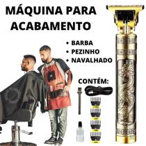 Máquina Para Acabamento Bivolt Cabelo E Barba Profissional!!