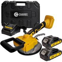 Máquina Para Assentar Piso Cerâmica Ventosa 2 Baterias 20V