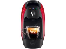 Máquina para Café Espresso 3 Corações Luna Vermelha 127 V