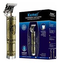 Máquina para Cortar Cabelo, Barba e Acabamento Kemei KM 1974A
