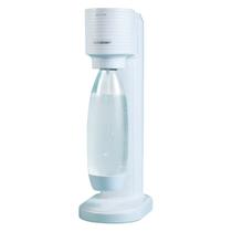 Máquina Para Fazer Água Gaseificada Gaia Branca Soda Stream Com Garrafa