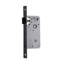 Máquina para Fechadura Aliança para Banheiro 40mm Preto Fosco 4800