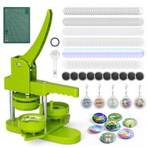 Máquina para hacer chapas NantFun de 2.25" kit DIY verde