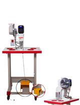 Maquina para pregar ilhós Com Alimentador-SS818DSAZJ Maquina para pregar ilhós Com Alimentador-SS818DSAZJ