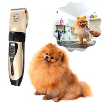 Maquina Para Tosar Cachorro Profissional Pet De Corte Cabelo - MAQUINA DE TOSA