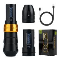 Máquina Pen Max de Tatuagem - Acompanha Duas Baterias e Um Adaptador RCA Máquina Pen Max de Tatuagem - Acompanha Duas Baterias e Um Adaptador RCA